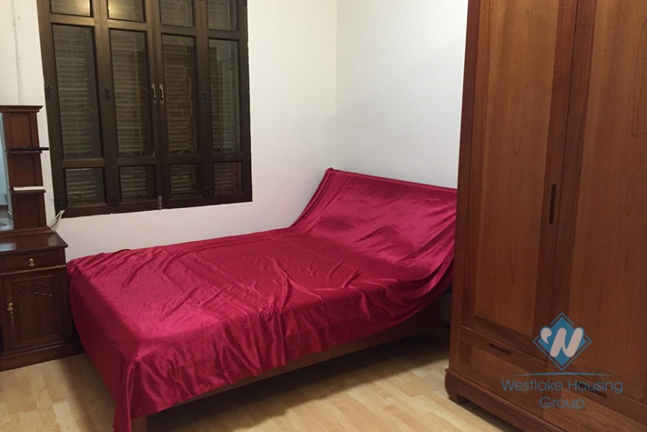 Four bedrooms house for rent in Doi Can street, Ba Dinh district, Ha Noi
